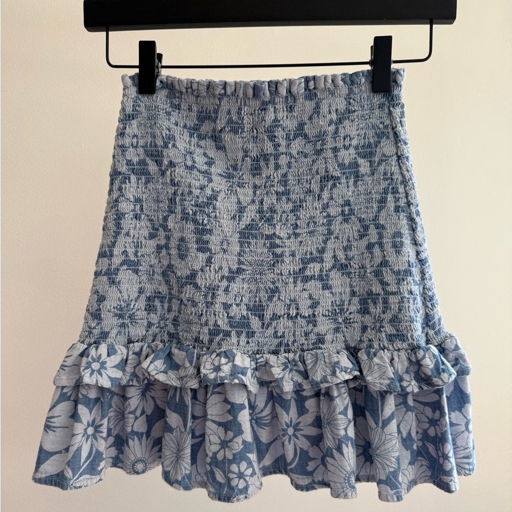 American Eagle Curvy High-Waisted Mini Skirt